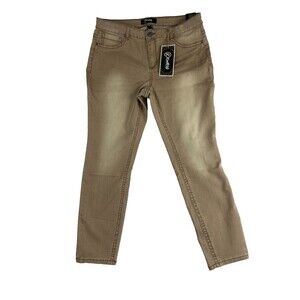 Rewash Womens Size 18 Tan Skinny Jeans Stretch Denim Mid Rise New With Tags
